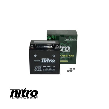 Accu Nitro Nb9-B 12V 7Ah Gel (Onderhoudsvrij)