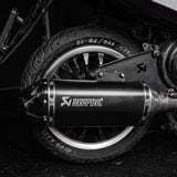 Akrapovic Uitlaat + Bocht Piaggio Zip / Vespa Sprint 4T3V Iget Euro 4 4T