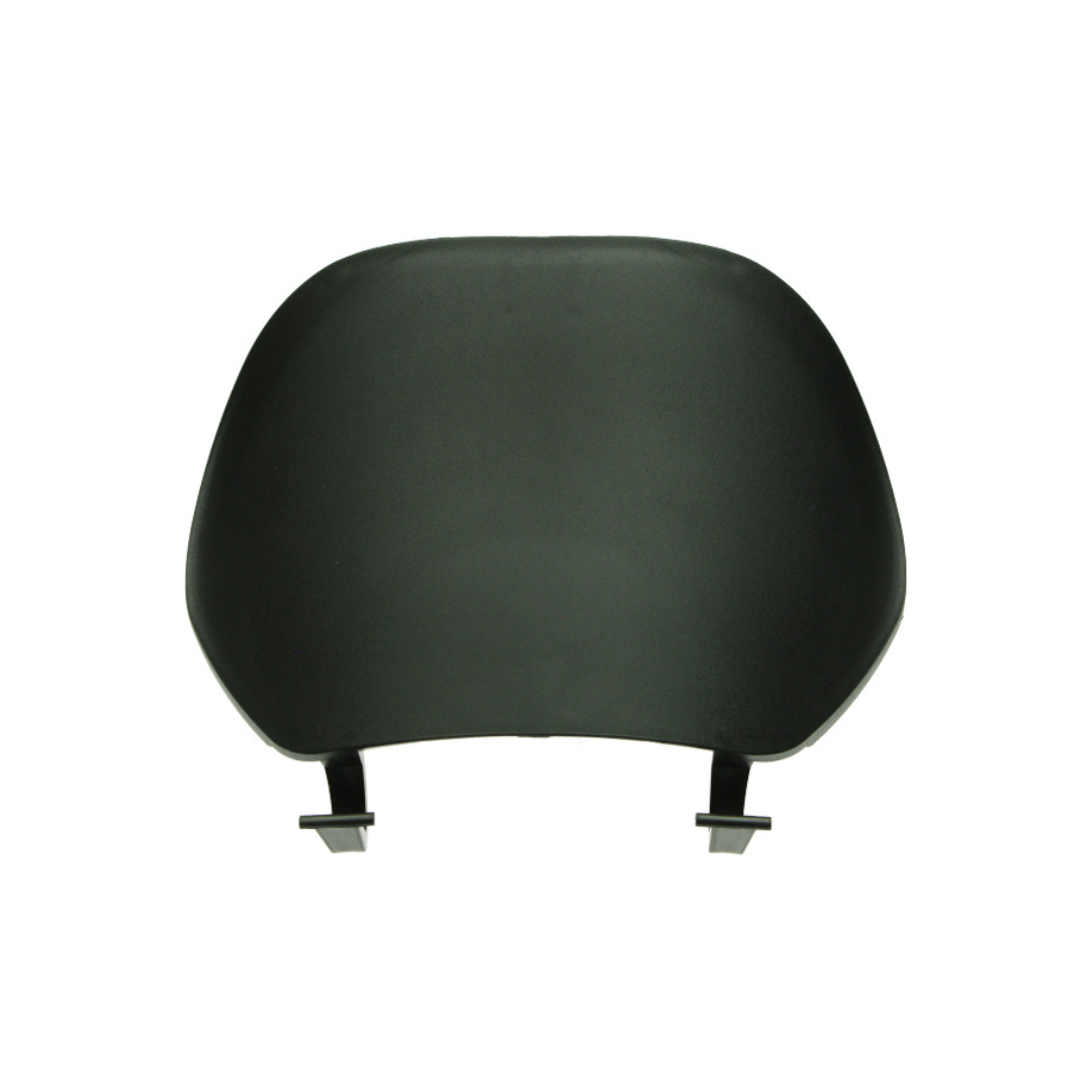 Leg shield cover black piaggio zip