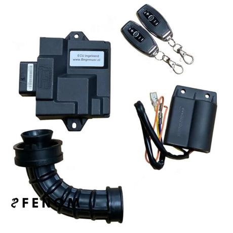 Eurobegrenzer met Afstandsbediening V2 | Vespa / Piaggio 4T 3V E5 Begrenzer ECU