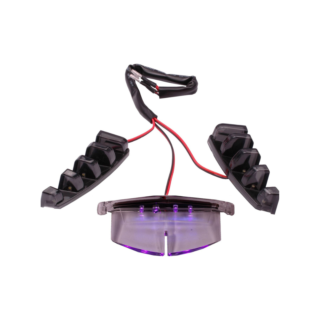 Grill Lighting Piaggio Zip Purple