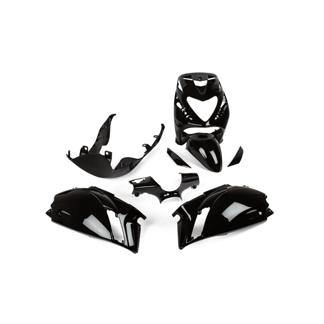 SP Cover Set Zip Gloss Black + SP front fender