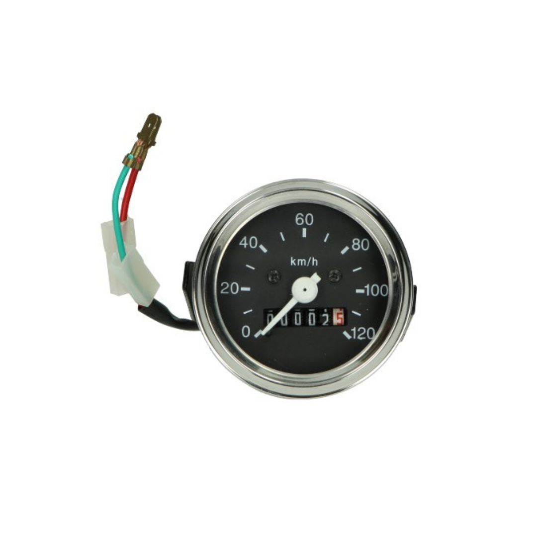 Compteur kilométrique Chrome Rand 120km/h Puch Maxi / Kreidler / Sachs / Zundapp