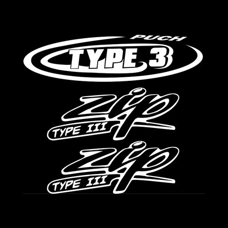 Sticker set zip type 3 / rst