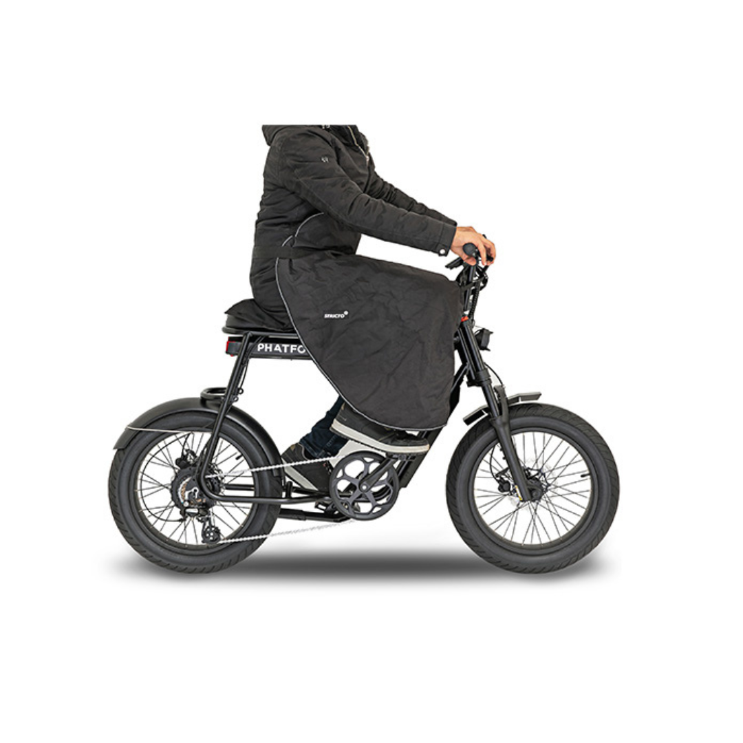 Ho un tappeto con la borsa da stoccaggio fatbike universal nero