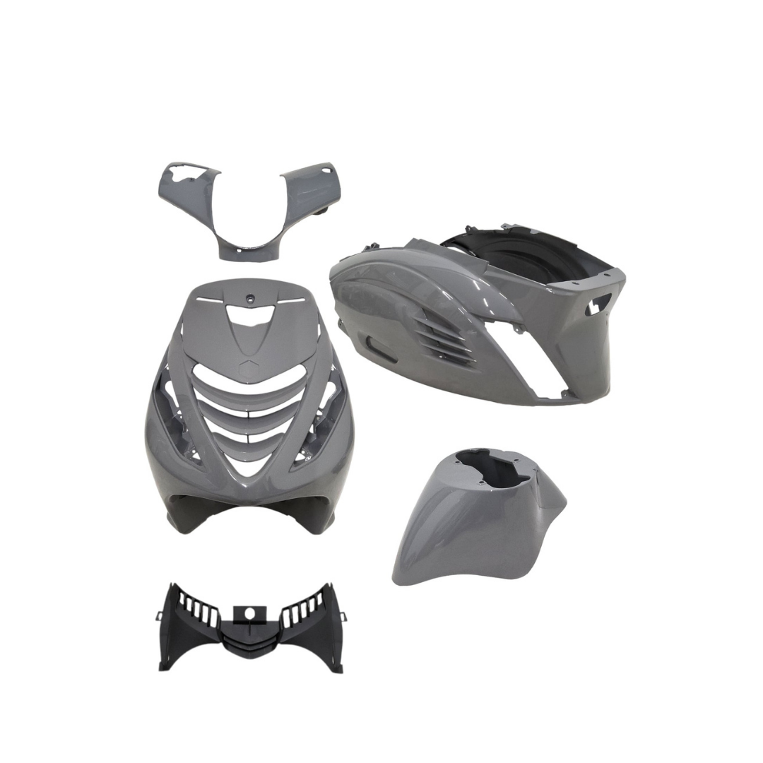 Karosserie-Set mit Heckhaubengrill RS1 Zip Nardo Grey