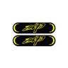 Zip autocollant réflecteur 3D