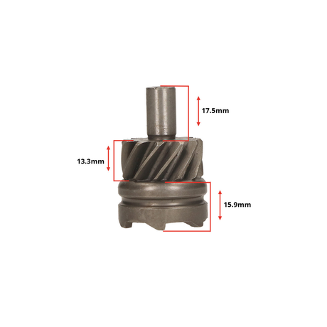 Kickstartronsel Piaggio / Gilera 125-180cc Vanaf 1998