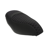 Housse de Selle Fenom Look Alcantara Rose Piaggio Zip
