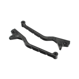 Remhendelset CNC Glans Zwart Piaggio / Vespa Dubbel Disc