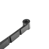Remhendelset CNC Glans Zwart Piaggio / Vespa Dubbel Disc
