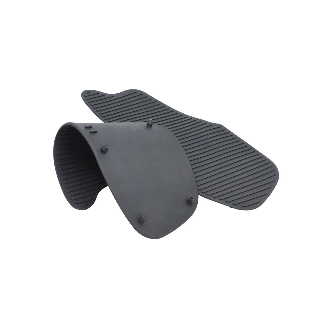 Trittbrettmatten-Set Schwarz Gilera Runner 50-180cc 2-Takt
