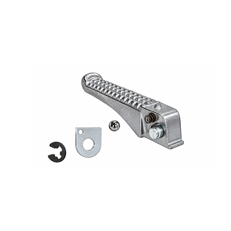 Jeu de repose-pieds complet en aluminium Gilera Runner