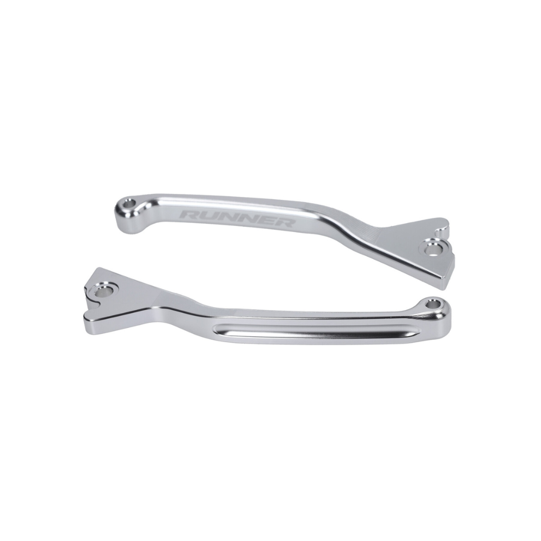 Bremshebel-Set Chrome Fast Arrow Pro CNC Doppel-Scheibe Gilera Runner 50-180cc 2-Takt