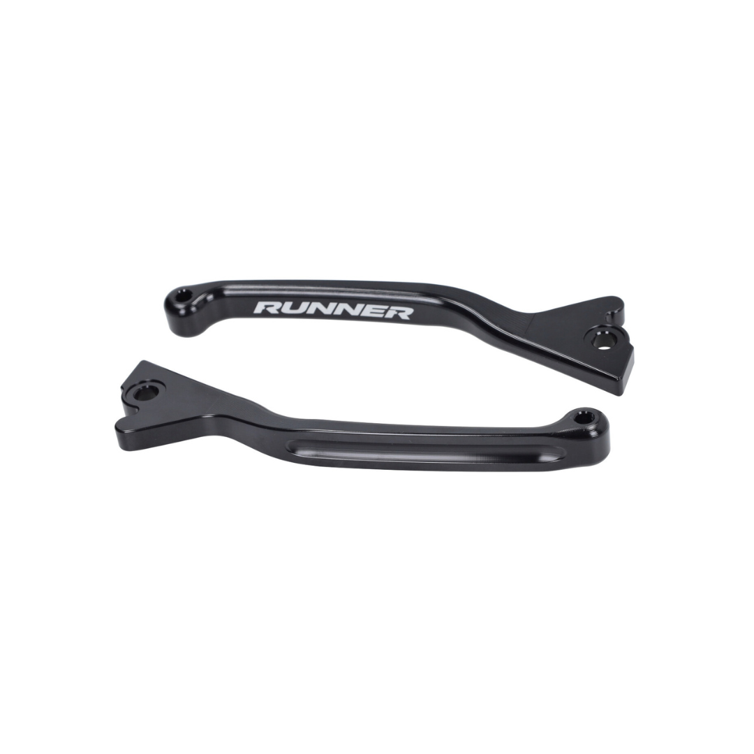 Bremssatz Schwarz Fast Arrow Pro CNC Doppel-Scheibe Gilera Runner 50-180cc 2-Takt