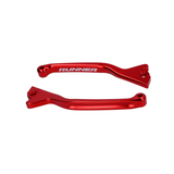 Set de leviers de frein rouges Fast Arrow Pro CNC Double Disque Gilera Runner 50-180cc 2 Temps