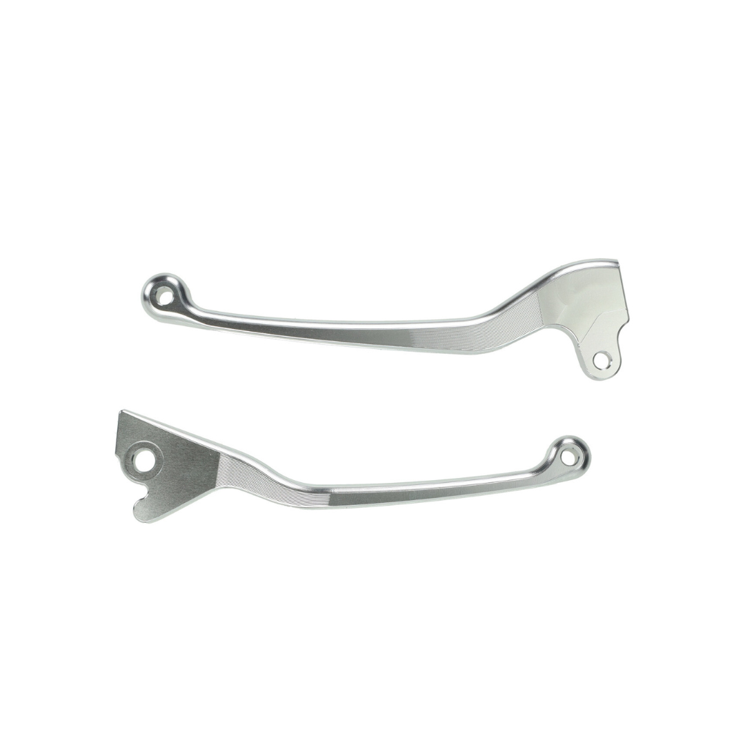 Ensemble de leviers de frein Chrome Fast Arrow Pro CNC Disque unique Gilera Runner 50-180cc 2 Temps