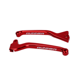Levier de frein rouge Fast Arrow Pro CNC pour Gilera Runner 50-180cc 2 temps à disque simple
