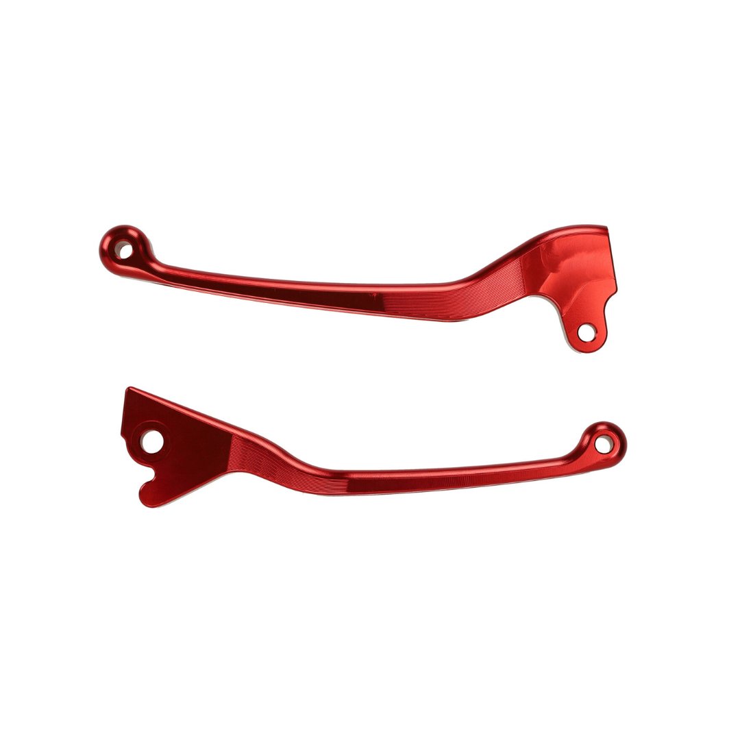 Levier de frein rouge Fast Arrow Pro CNC pour Gilera Runner 50-180cc 2 temps à disque simple
