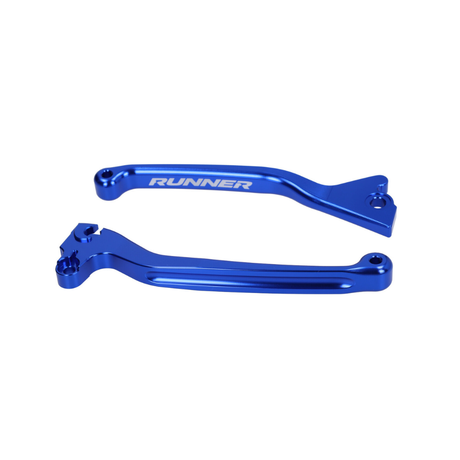 Levier de frein bleu Fast Arrow Pro CNC simple disque pour Gilera Runner 50-180cc 2 temps