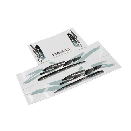 Set d'autocollants Piaggio Zip SP98 Modèle d'origine