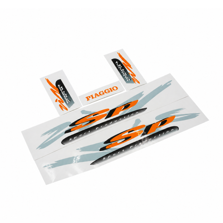Set d'autocollants Piaggio Zip SP98 Modèle d'origine
