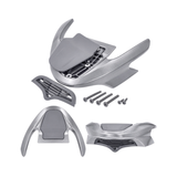 Spoiler posteriore argento completo Gilera Runner 50-180cc SP Pro