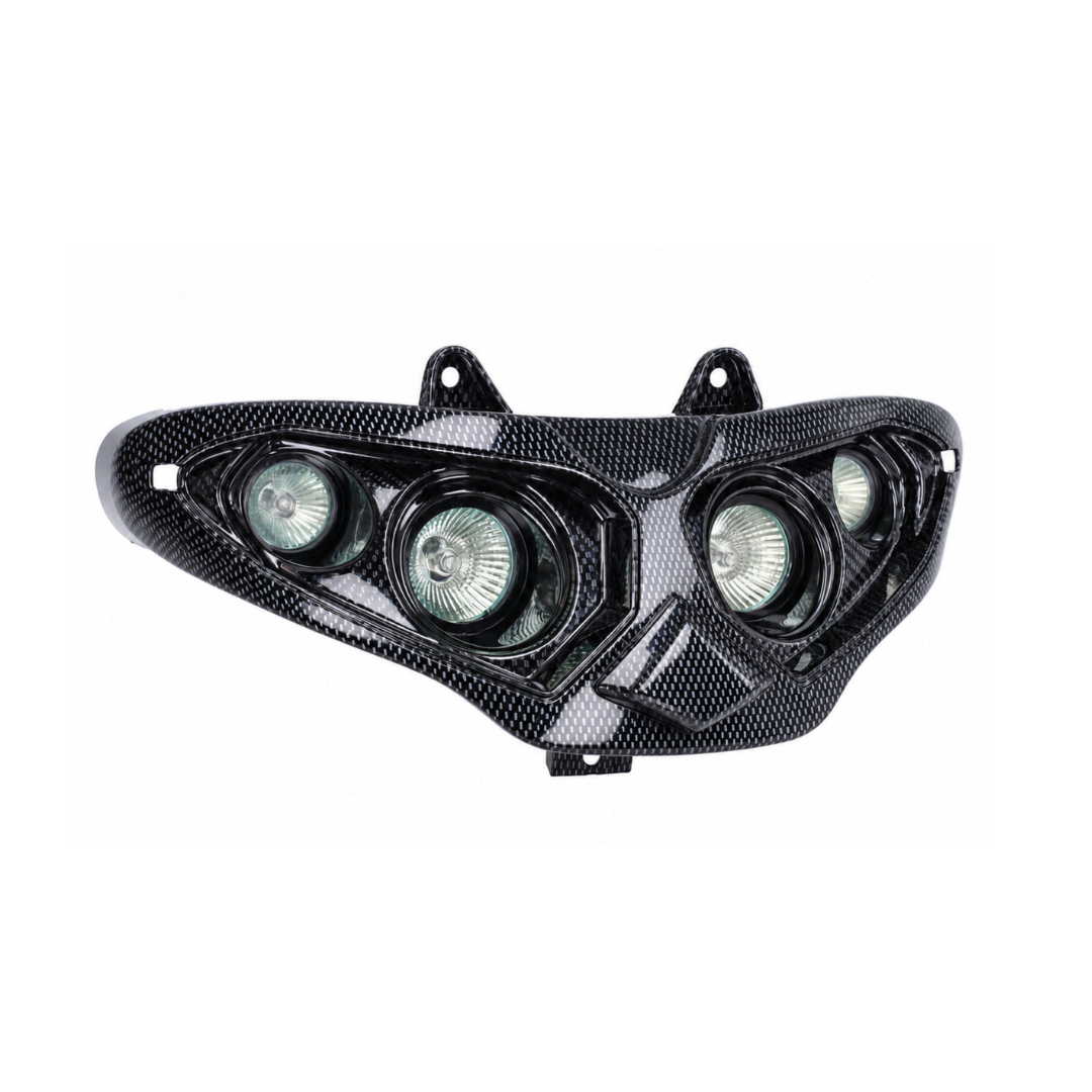 Booskijker Scheinwerfer Halogen Schwarz Gilera Runner 50-180cc