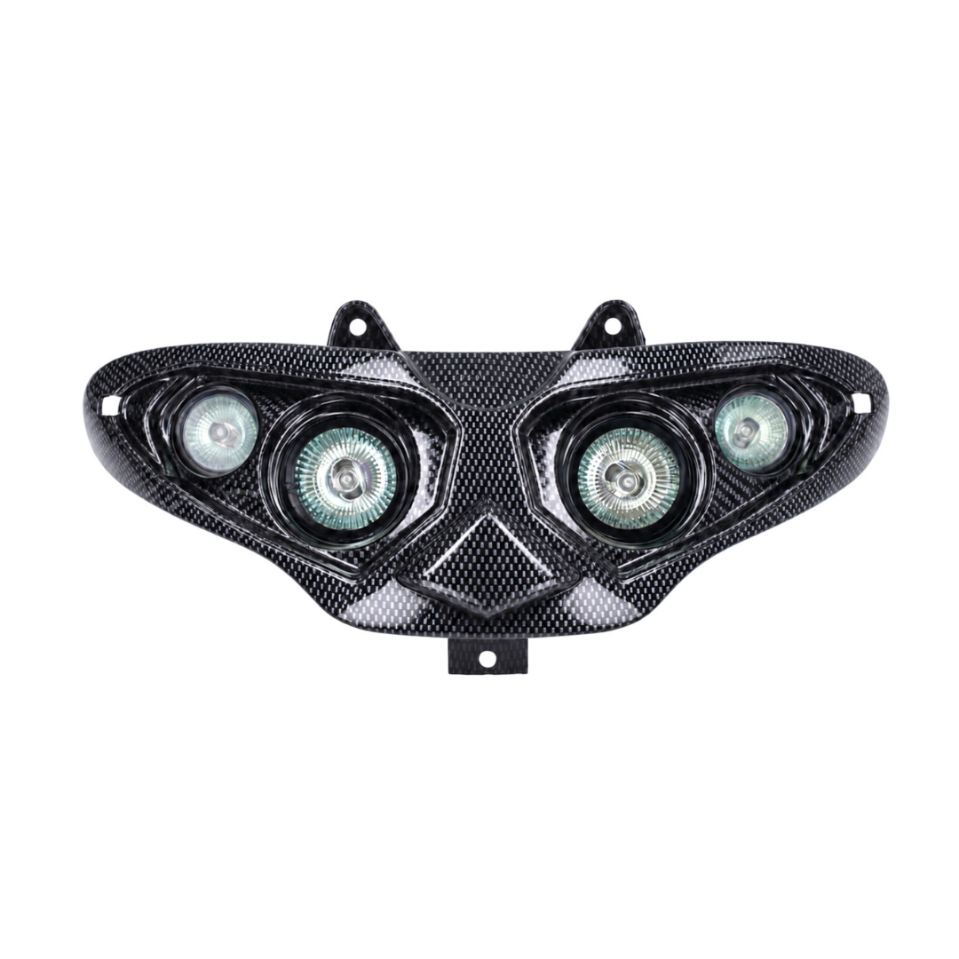 Booskijker Scheinwerfer Halogen Schwarz Gilera Runner 50-180cc