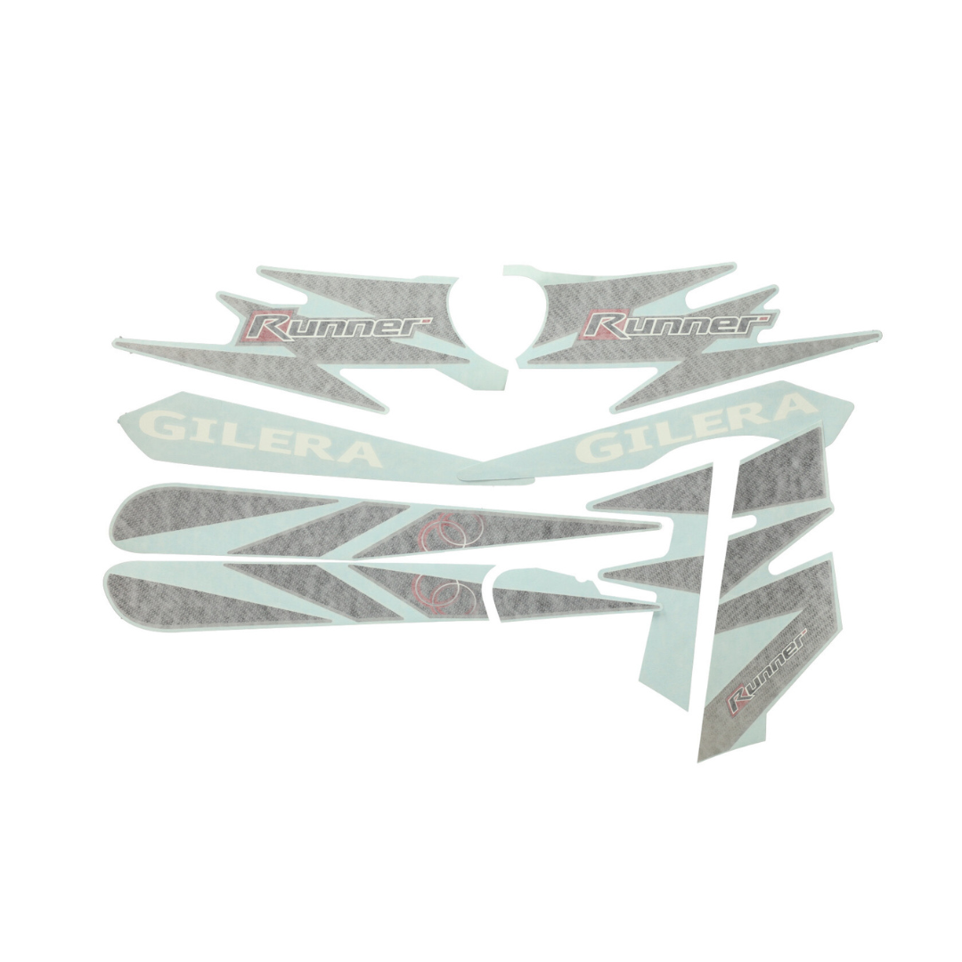 Set d'autocollants Carbone Gilera Runner Original