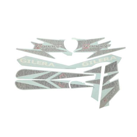 Set d'autocollants Carbone Gilera Runner Original
