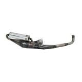 Scarico Completo Tecno Estoril Acciaio Naturale/Alluminio Tomos A35