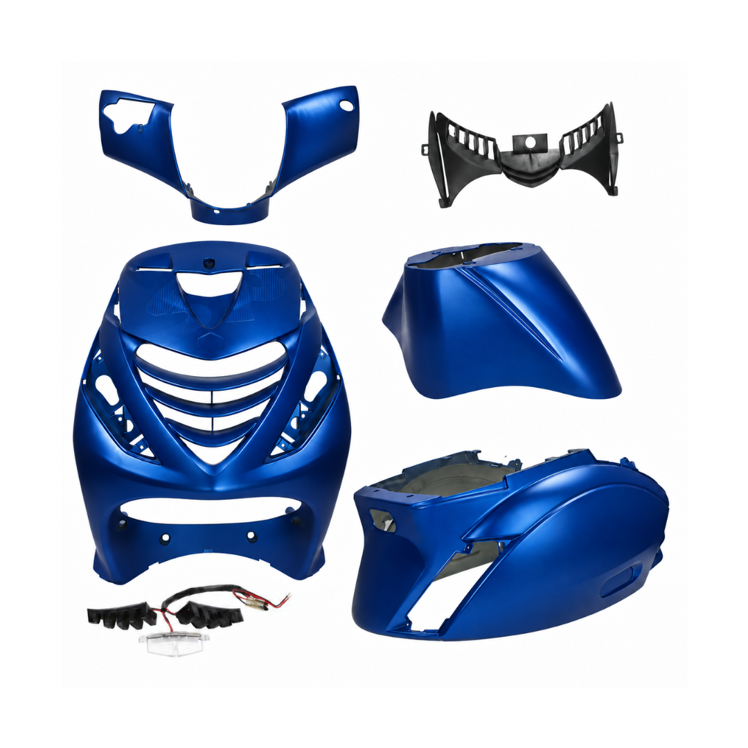 SP Verkleidungsset BMW Matt Blau Piaggio Zip