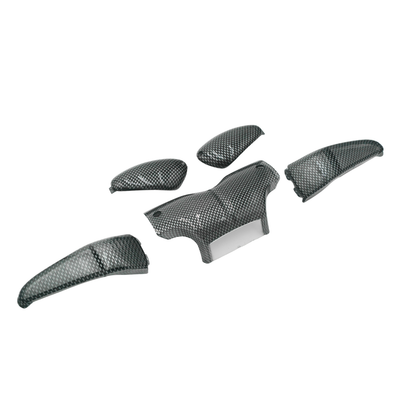 Set de verre clignotant effet carbone Gilera Runner