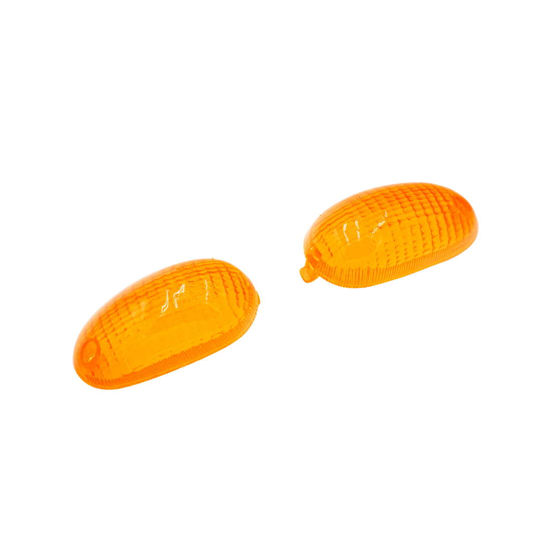 Set de verre de clignotant avant orange Piaggio Typhoon
