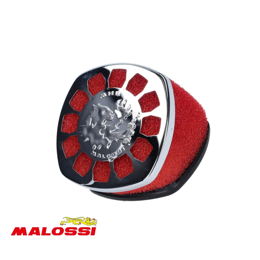 Malossi Powerfilter Schuin 32Mm Chroom/Rood