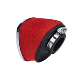 Malossi Powerfilter Schuin 32Mm Chroom/Rood