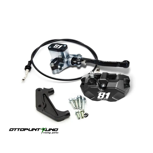 Ottopuntouno Remklauw Kit + Remhendel Hurricane Voorkant Runner 125-180Cc 2 Takt