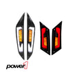 Power1 Led Zip Voor/Achter Smoke Ledjes