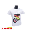 T-Shirt Malossi Zip Sp98 Wit Shirt