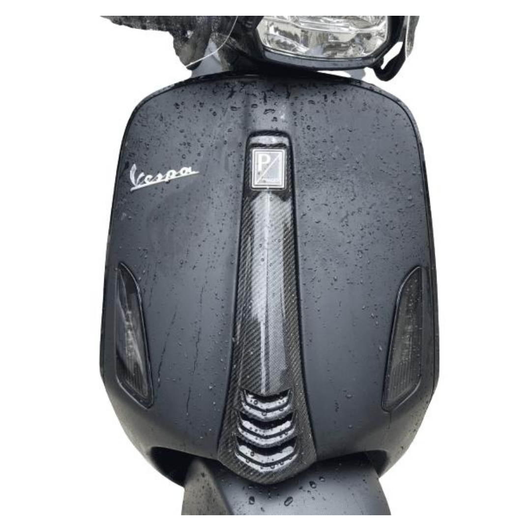 Carbon Claxonneus Vespa Facelift Model