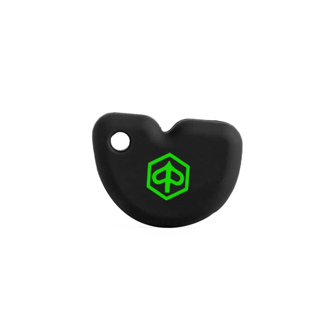 Key cover piaggio black/green